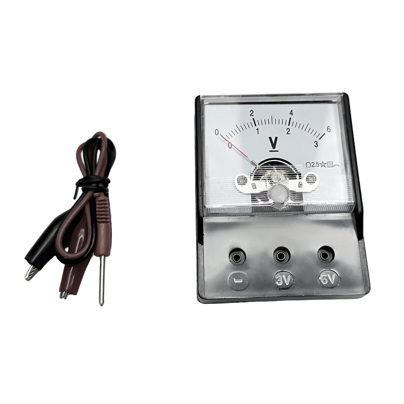 Učebné pomôcky fyzikálny elektrický obvod experiment zariadenie voltmeter pre žiakov