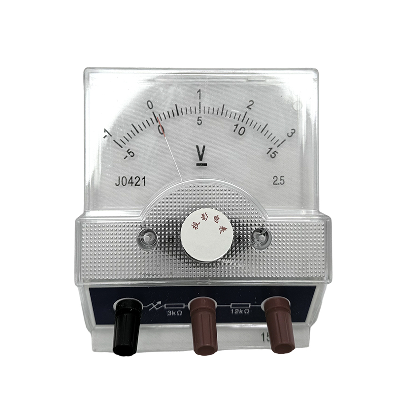 Učebné pomôcky fyzikálny elektrický obvod experiment zariadenie projekčný voltmeter