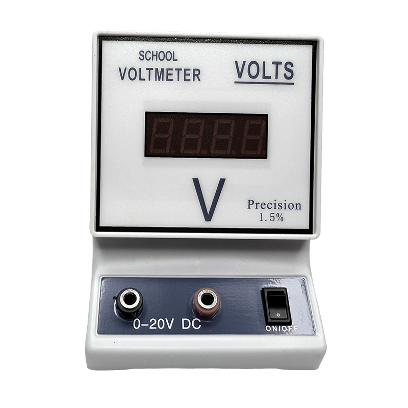 Učebné pomôcky fyzikálny elektrický obvod experiment zariadenie digitálny voltmeter