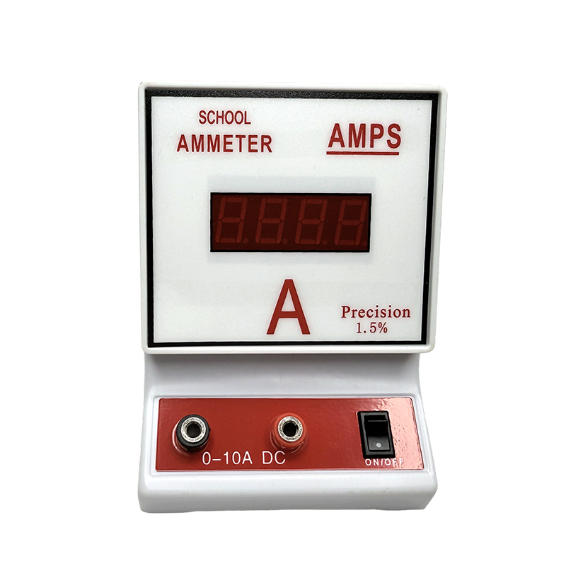 Učebné pomôcky fyzikálny elektrický obvod experiment zariadenie digitálny ampérmeter