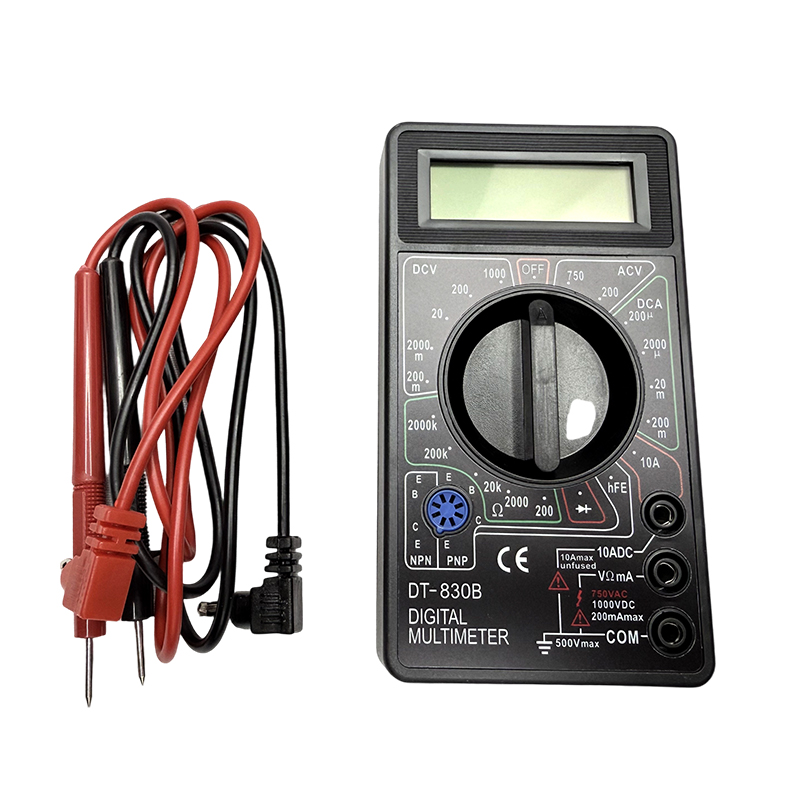 Učebné nástroje fyzikálne elektrické obvody experimentálne zariadenia Digitálny multimeter ručný（univerzálny merač s digitálnym displejom）elektrické prístroje