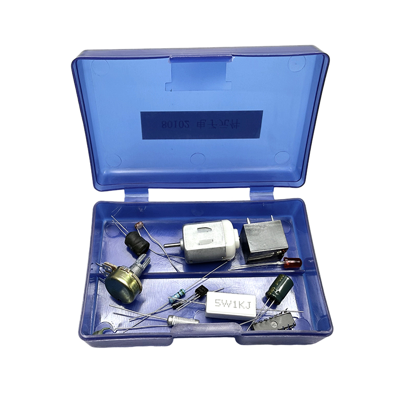 Elektronické súčiastky pre študentov laboratórny obvod experiment veda fyzika experiment kit