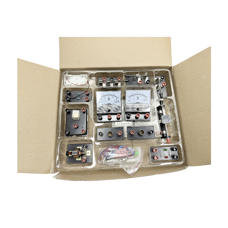 Junior stredoškolská elektrina experiment box súpravy obvodové prístroje veda experiment súpravy fyzika laboratórne vybavenie