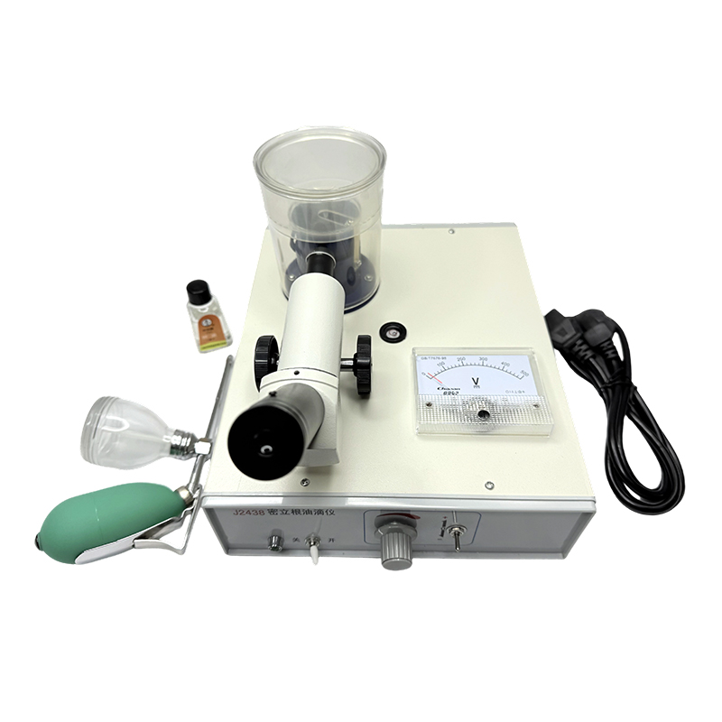 Laboratórne učebné zariadenie millikan olejový kvapkový meter