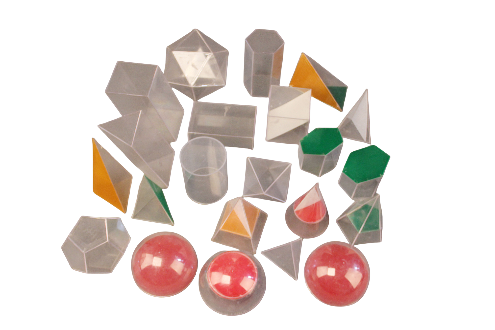 Vzdelávacia plastová geometrická sada